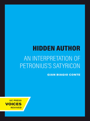 cover image of The Hidden Author
